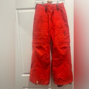 Bonfire Snowboarding/Ski Pants Orange